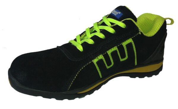 Mens Safety Basic Trainers green