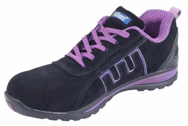 Mens Safety Basic Trainers purple