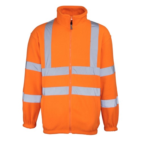 Rty High Visibility Full Zip Fleece - Pro Workwear